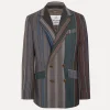 Loose Double-Breasted Jacket