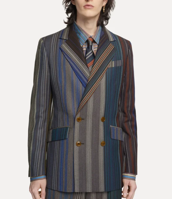 Loose Double-Breasted Jacket