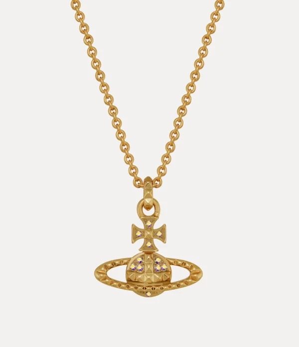 Mayfair Bas Relief Pendant Necklace