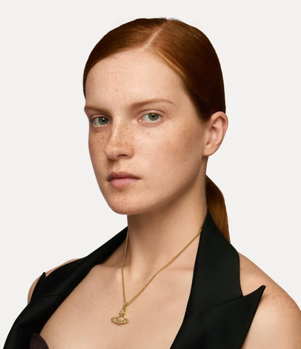 Mayfair Bas Relief Pendant Necklace