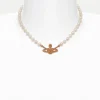 Mini Bas Relief Pearl Choker