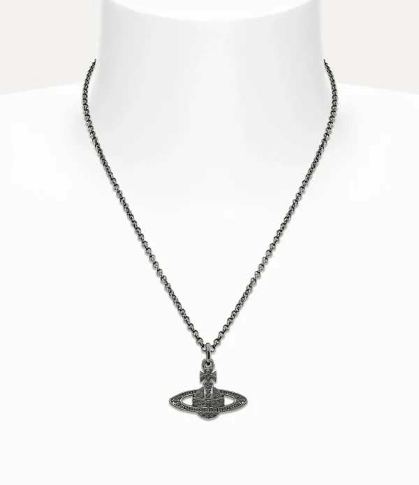 Mini Bas Relief Pendant Necklace