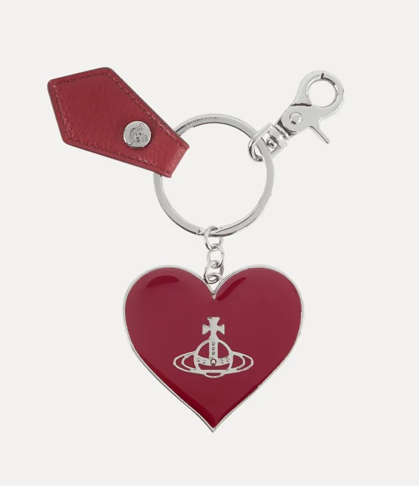 Mirror Heart Orb Keyring