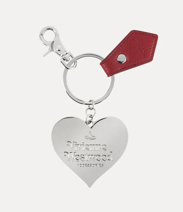 Mirror Heart Orb Keyring