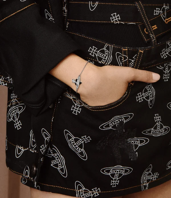 New Diamante Heart Bracelet