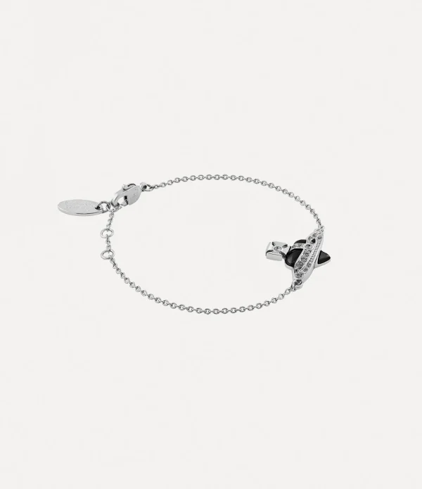 New Diamante Heart Bracelet
