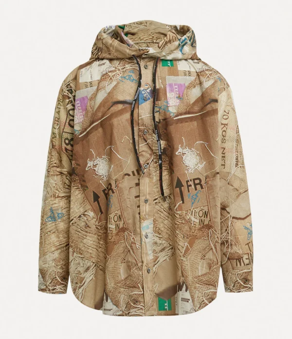 Rib Hoodie Shirt