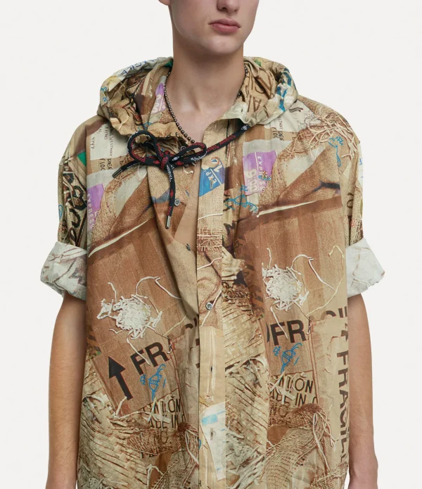 Rib Hoodie Shirt