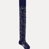 Safety Pin Over The Knee Socks