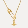 Safety Pin Pendant Necklace
