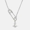 Safety Pin Pendant Necklace