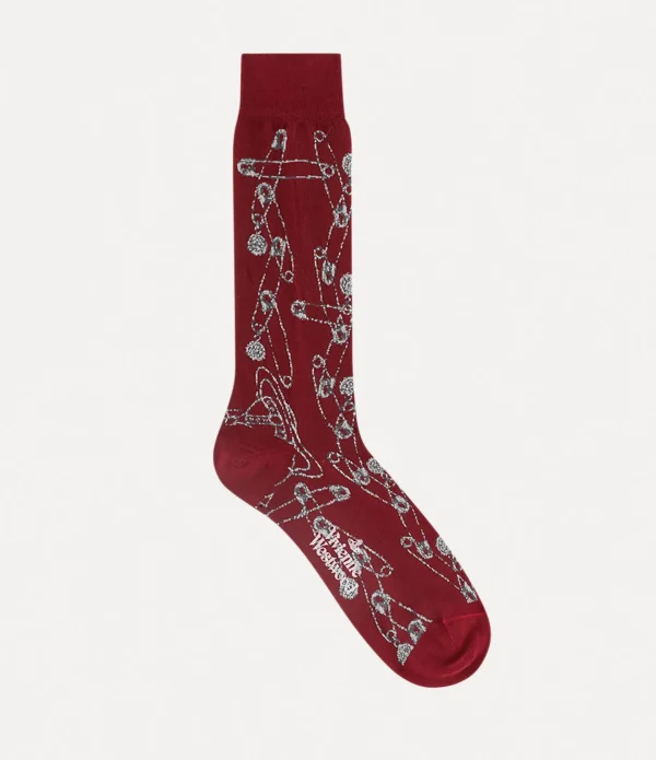 Safety Pin Sock