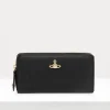 Saffiano Biogreen Cl Zip Round Wallet