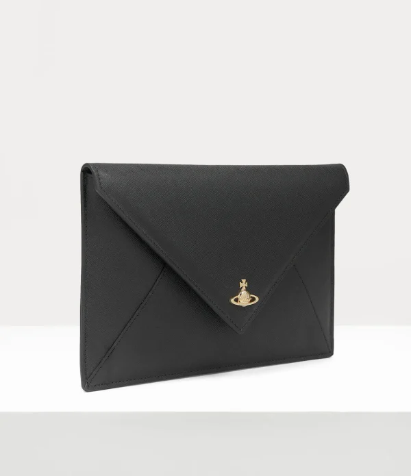 Saffiano Envelope Clutch