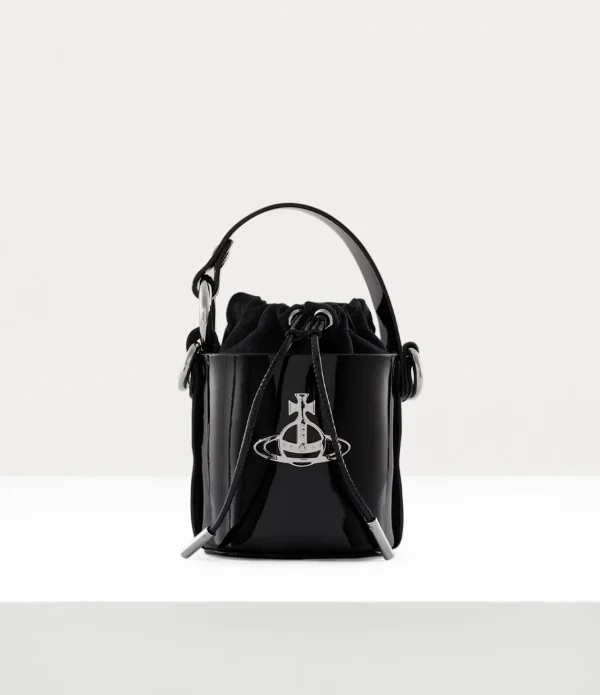 Shiny Patent Mini Daisy Bag