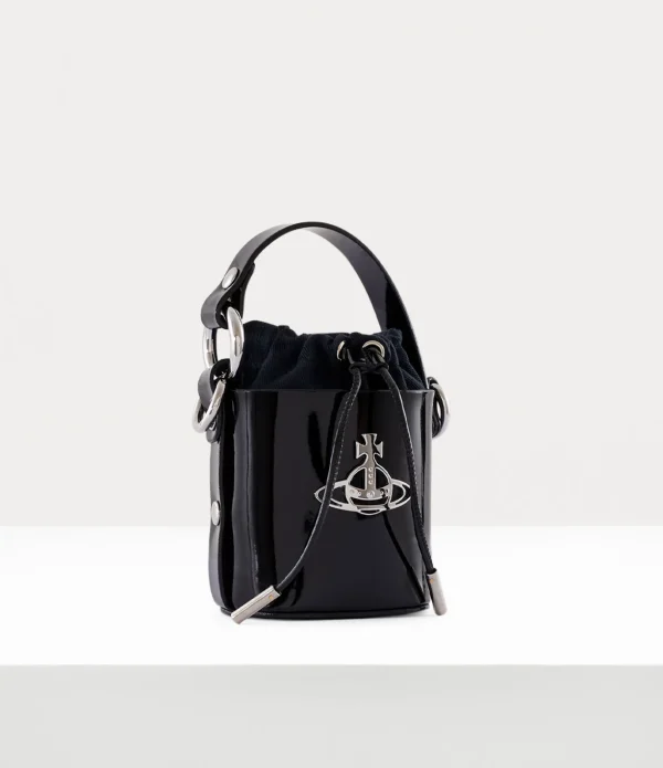 Shiny Patent Mini Daisy Bag