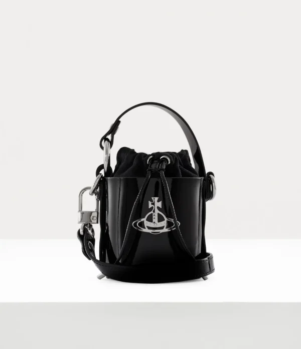 Shiny Patent Mini Daisy Bag