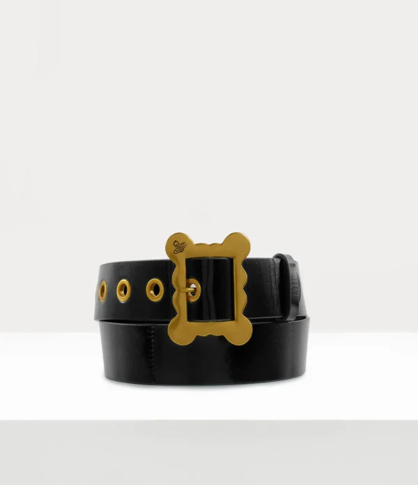 Slim Wide Frame Buckle Belt