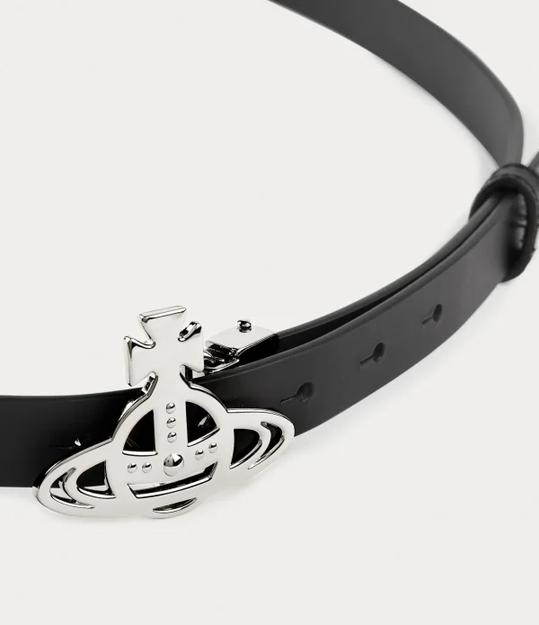 Small Line Orb Buckle Belt