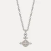Small Mayfair Orb Pendant Necklace