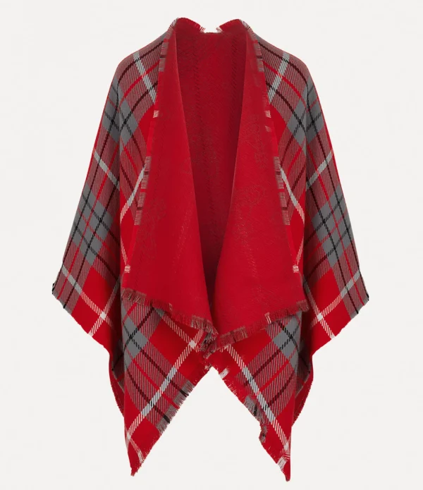 Tartan Poncho