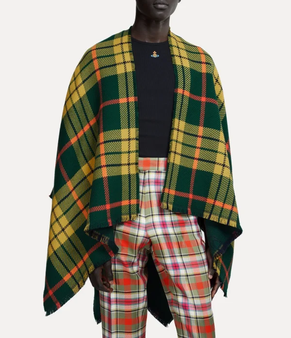 Tartan Poncho
