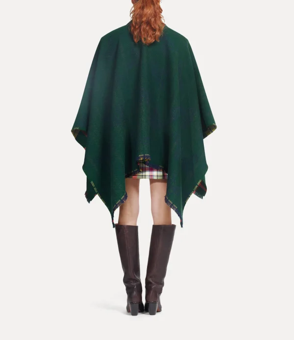 Tartan Poncho