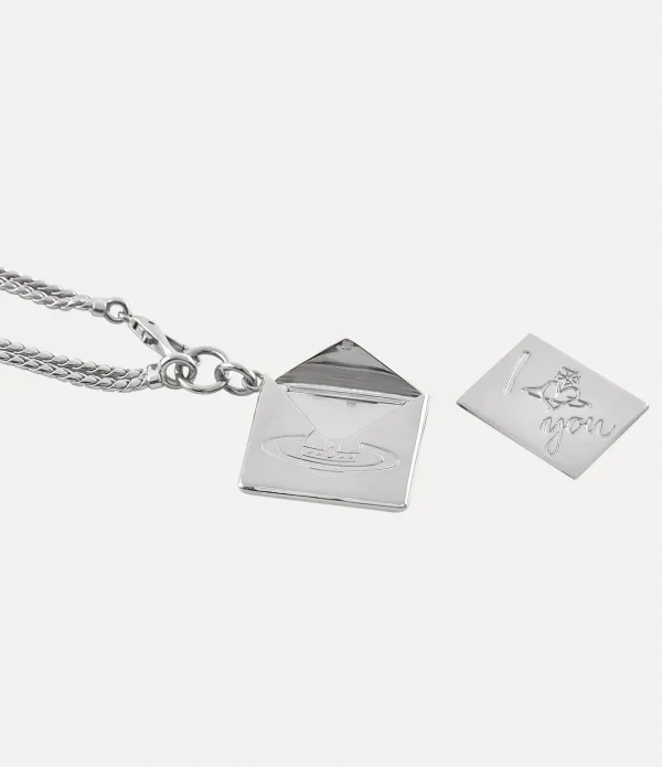 Valentine's Envelope Pendant Necklace