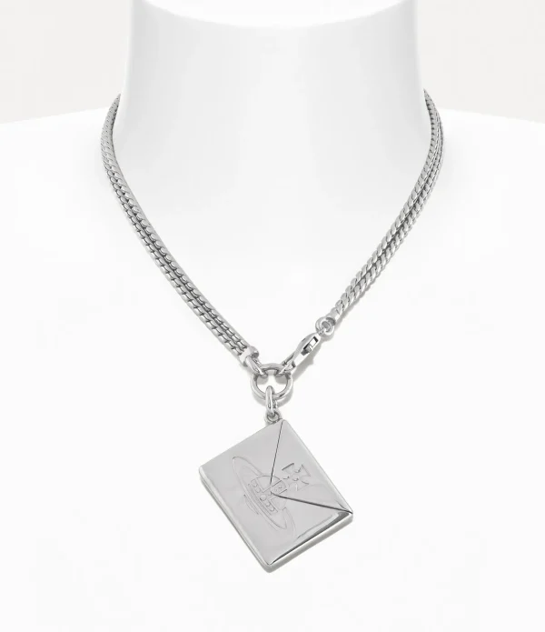Valentine's Envelope Pendant Necklace